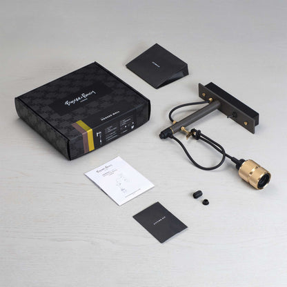 Buster & Punch E27 HOOKED nástěnné grafitové svítidlo