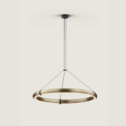 Aromas Elli LED závěsné kruhové svítidlo stmívatelné