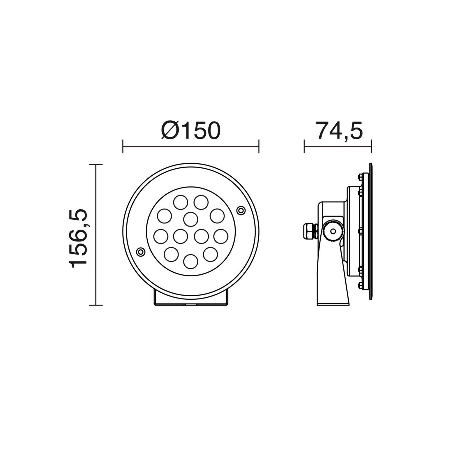 Cristher Gamble 150 LED podvodna svjetiljka