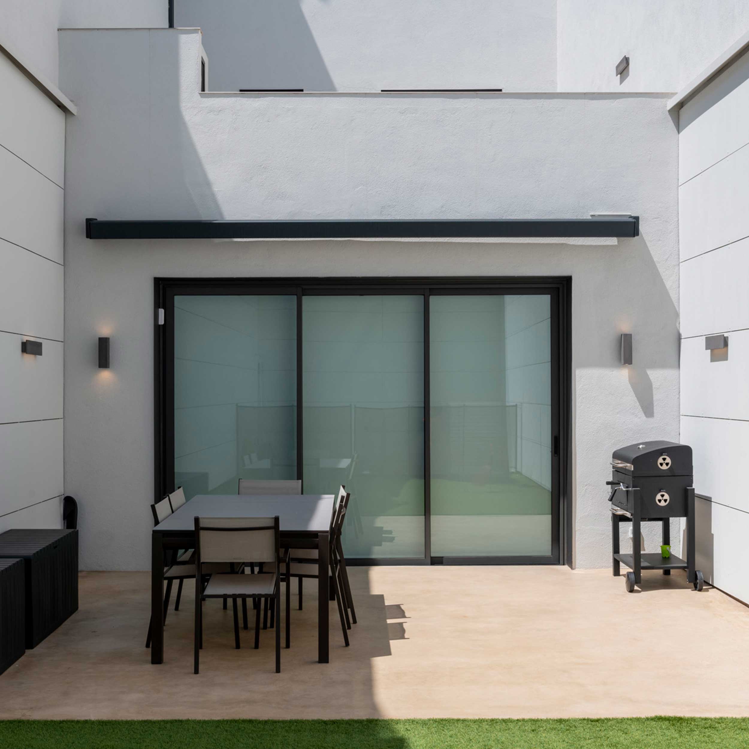 Cristher Stone wall LED wall light anthracite