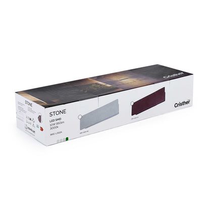 Cristher Stone wall LED wall light anthracite