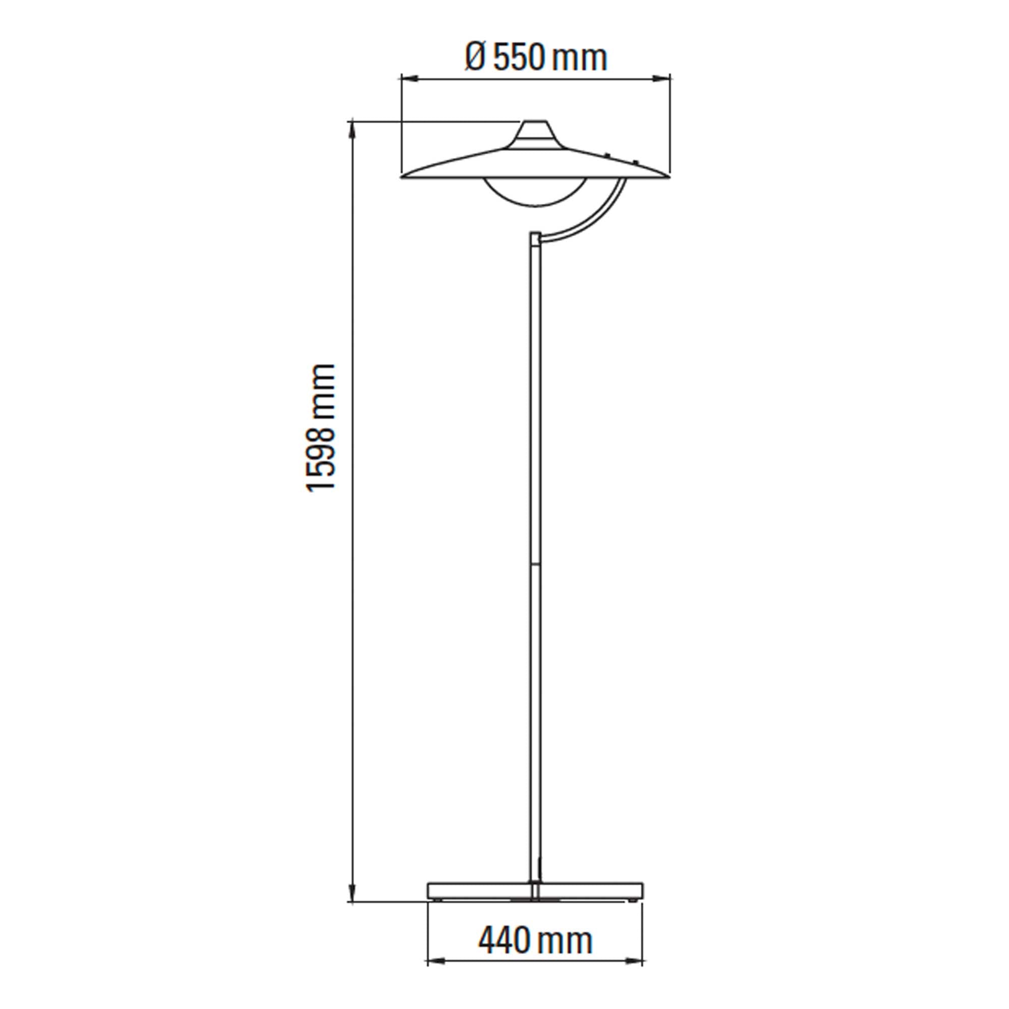 DCW éditions Biny LED podna lampa