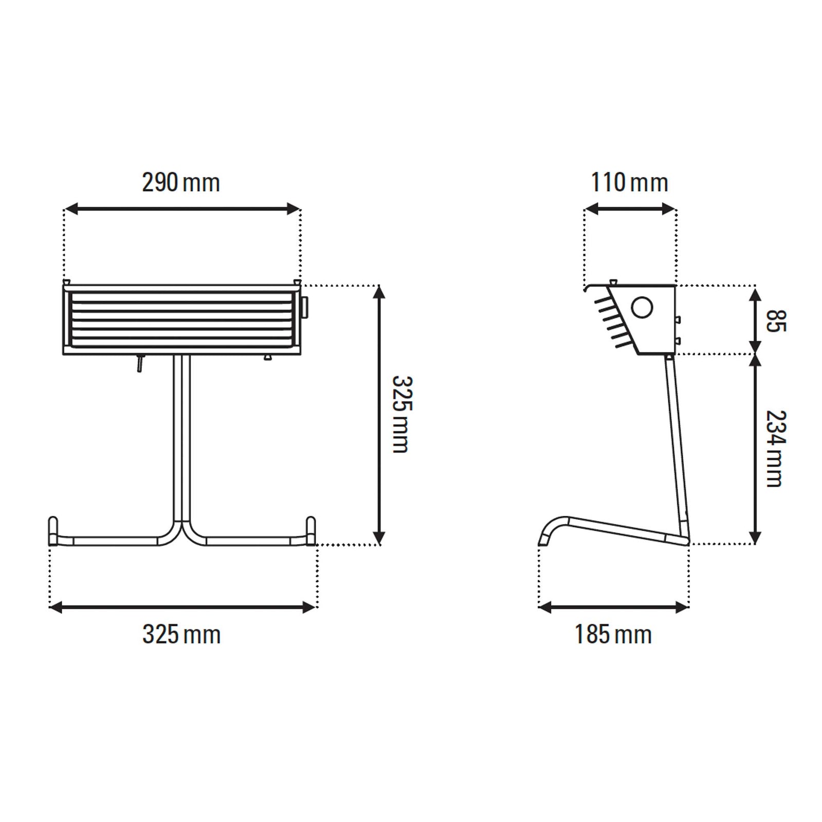 DCW éditions Biny LED stolna lampa