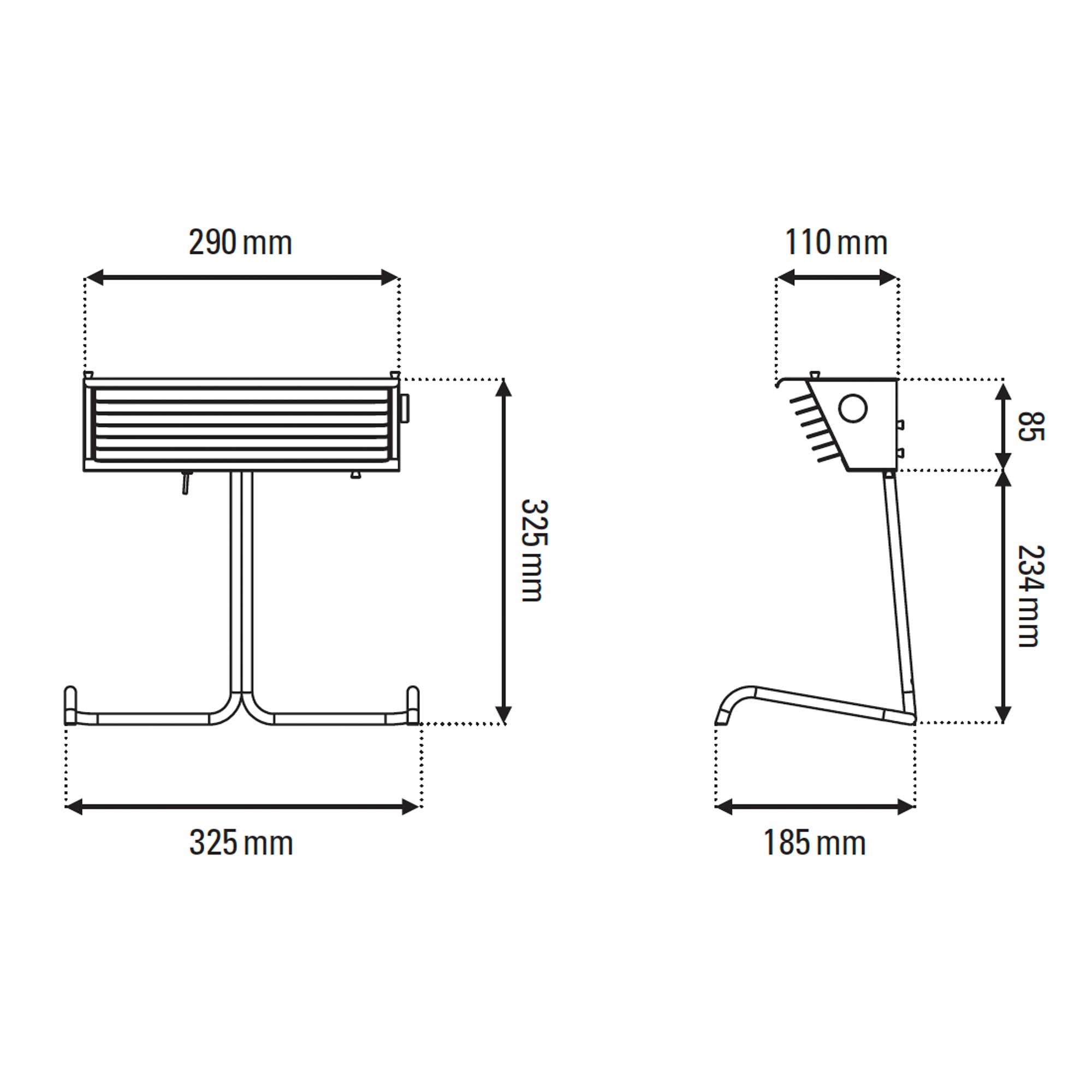 DCW éditions Biny LED stolna lampa