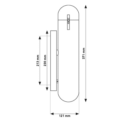 DCW éditions ISP LED zidna svjetiljka