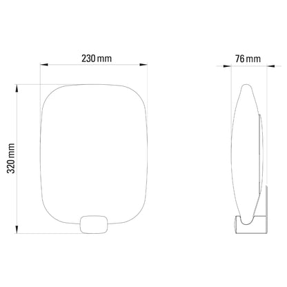 DCW éditions Light Me Tender LED zidna svjetiljka