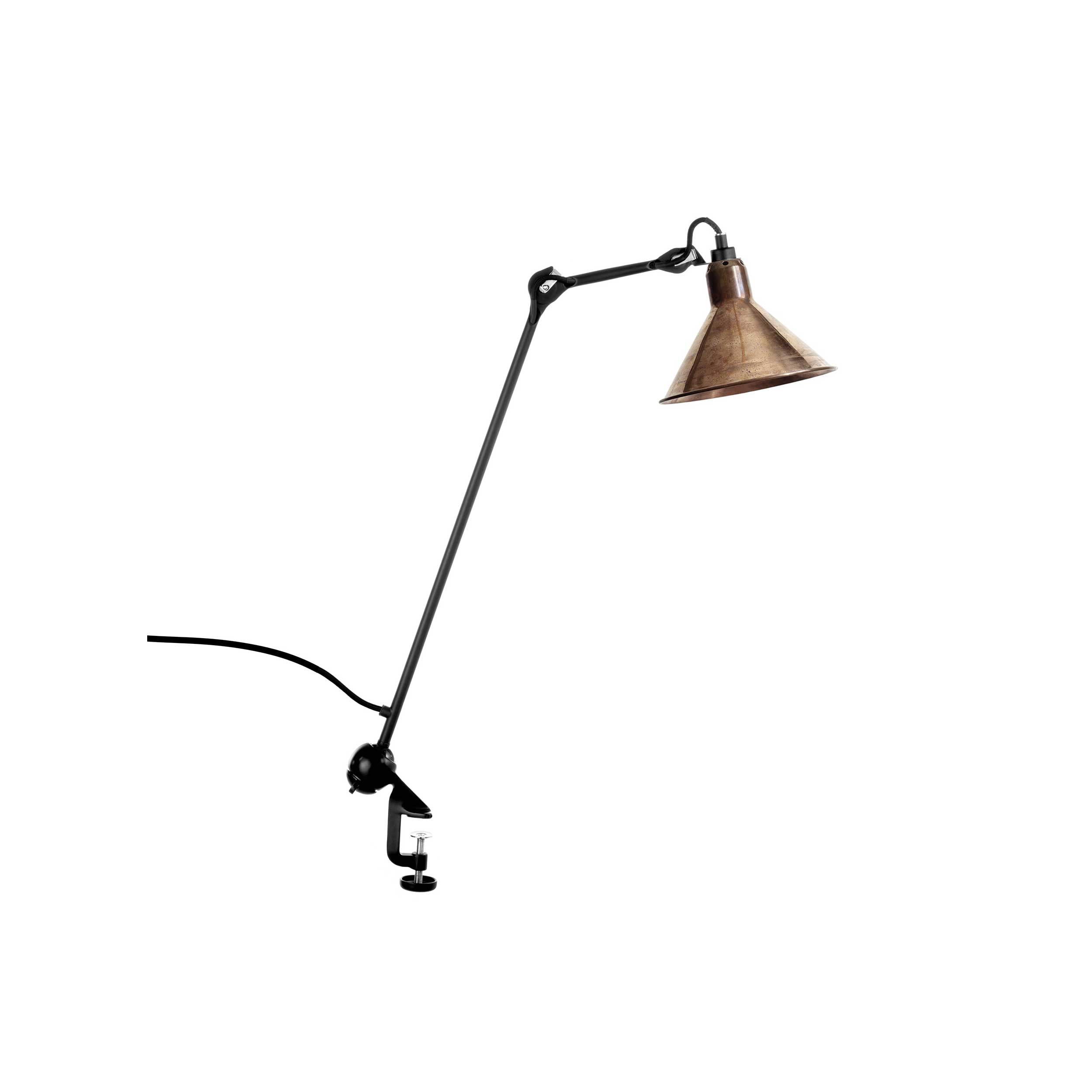 DCW éditions Lampe Gras N°201 E14 stolna lampa s kopčom