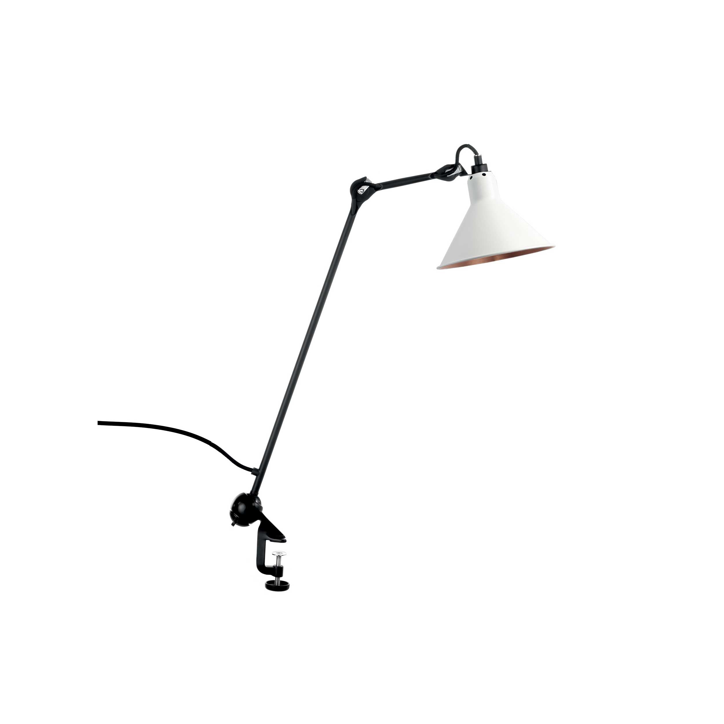 DCW éditions Lampe Gras N°201 E14 stolna lampa s kopčom