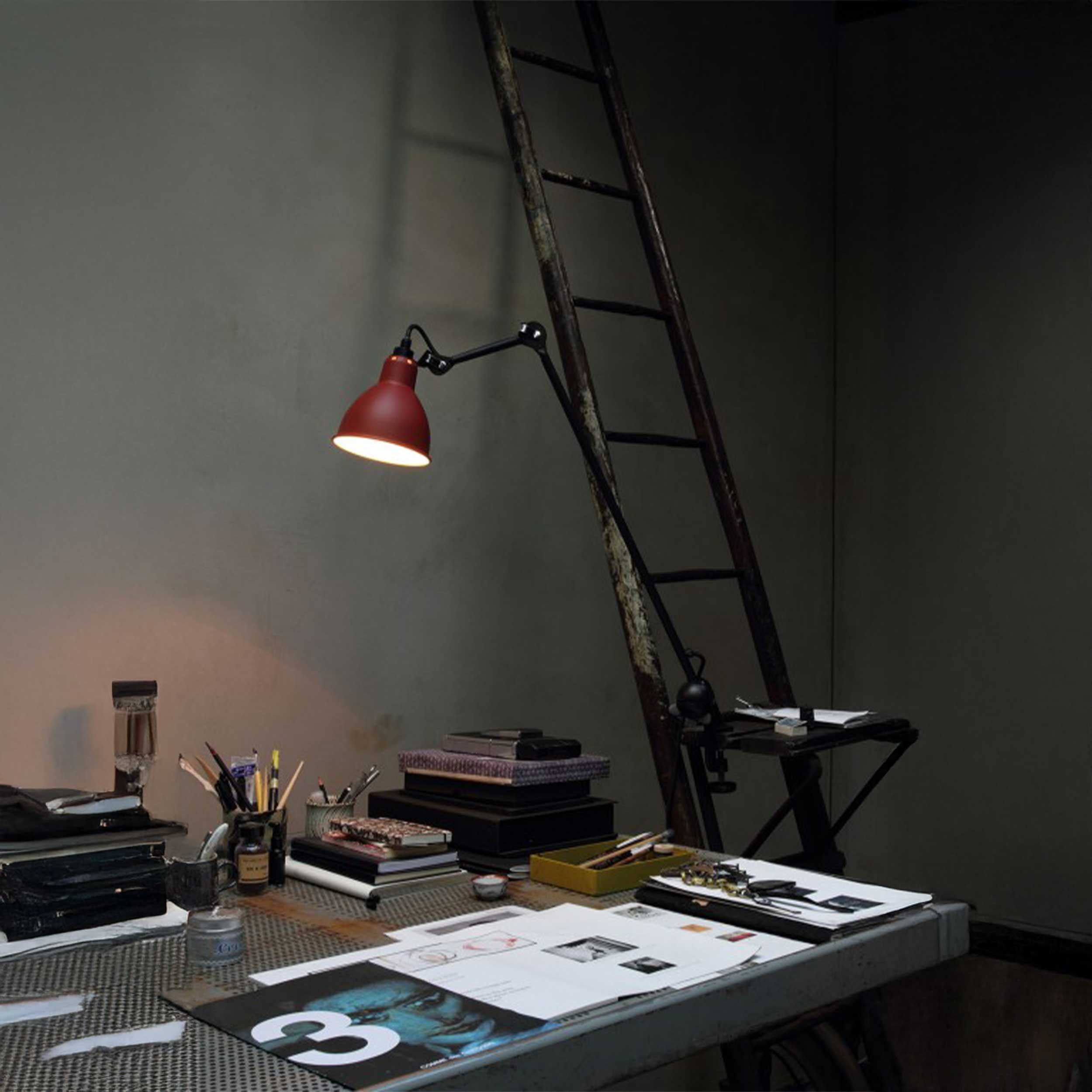 DCW éditions Lampe Gras N°201 E14 stolna lampa s kopčom