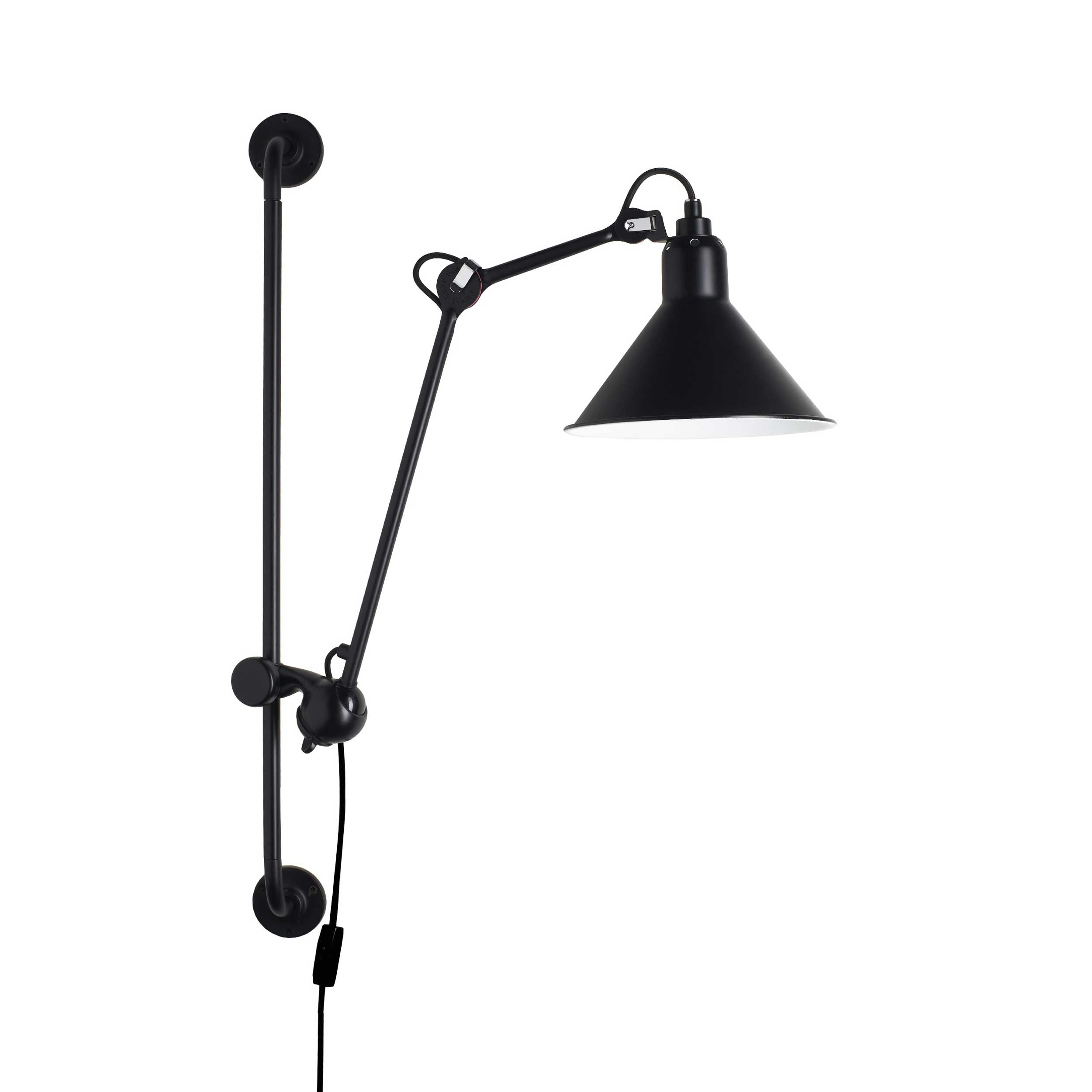 DCW éditions Lampe Gras N°210 E14 zidna svjetiljka s prekidačem