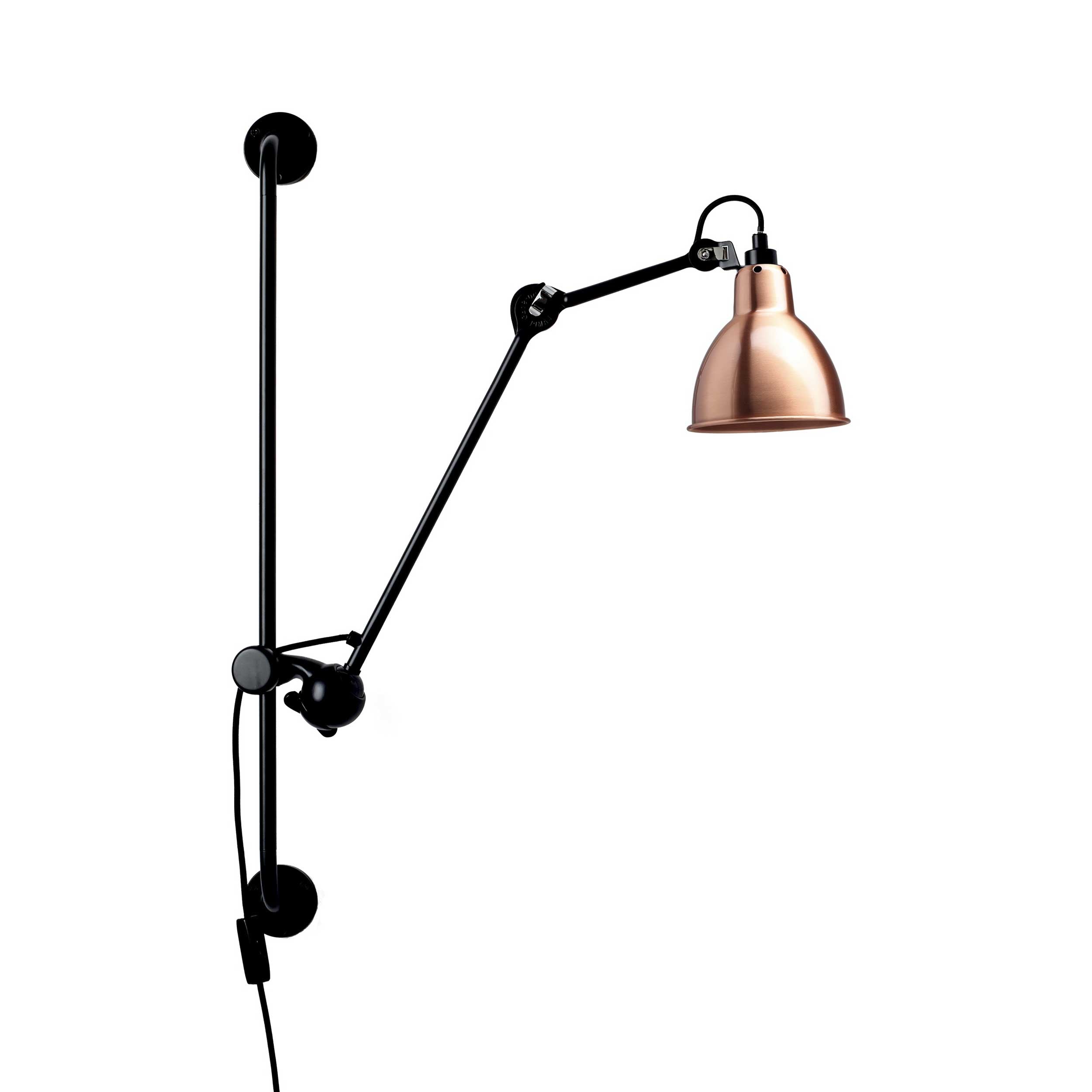 DCW éditions Lampe Gras N°210 E14 zidna svjetiljka s prekidačem