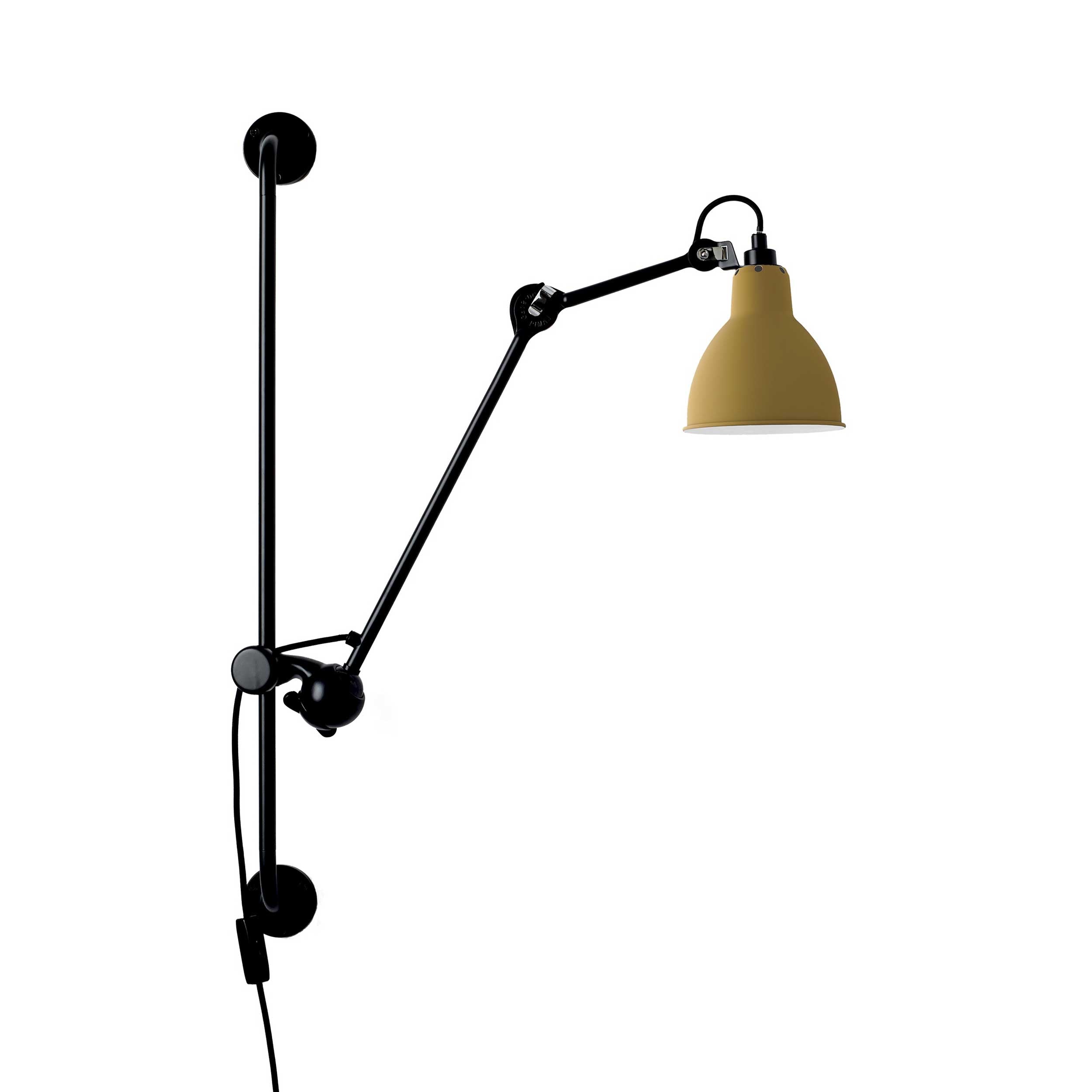DCW éditions Lampe Gras N°210 E14 zidna svjetiljka s prekidačem