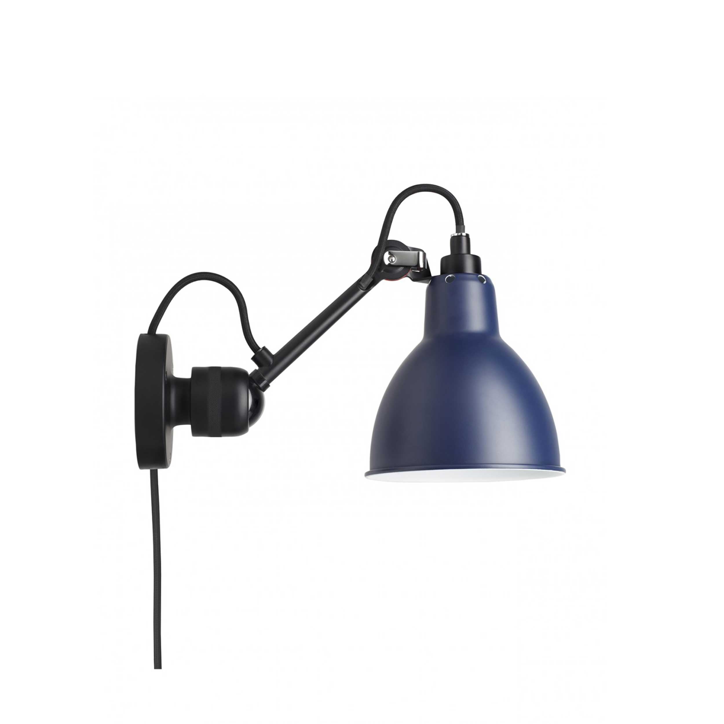 DCW éditions Lampe Gras N°304 E14 zidna svjetiljka, crna