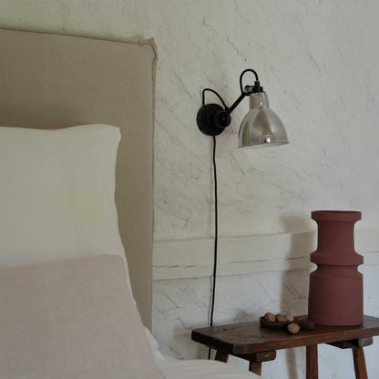 DCW éditions Lampe Gras N°304 E14 zidna svjetiljka, crna