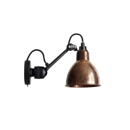 DCW éditions Lampe Gras N°304 E14 zidna svjetiljka, crna