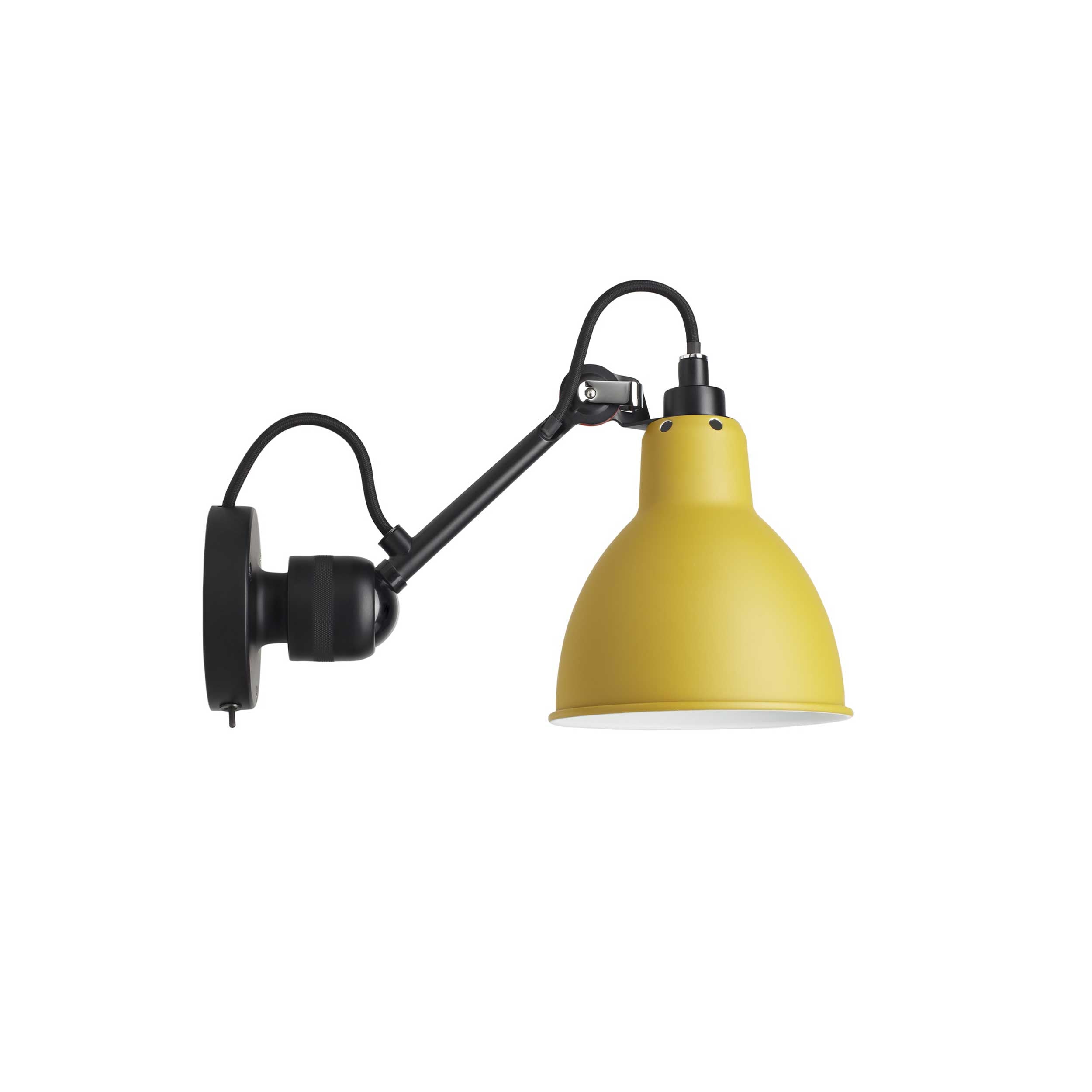 DCW éditions Lampe Gras N°304 E14 zidna svjetiljka, crna
