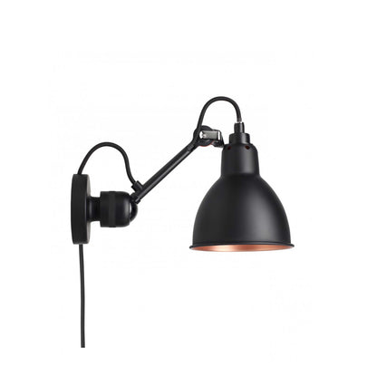 DCW éditions Lampe Gras N°304 E14 zidna svjetiljka, crna