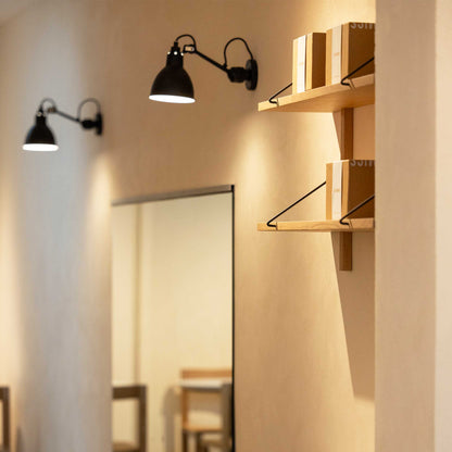 DCW éditions Lampe Gras N°304 E14 zidna svjetiljka, crna