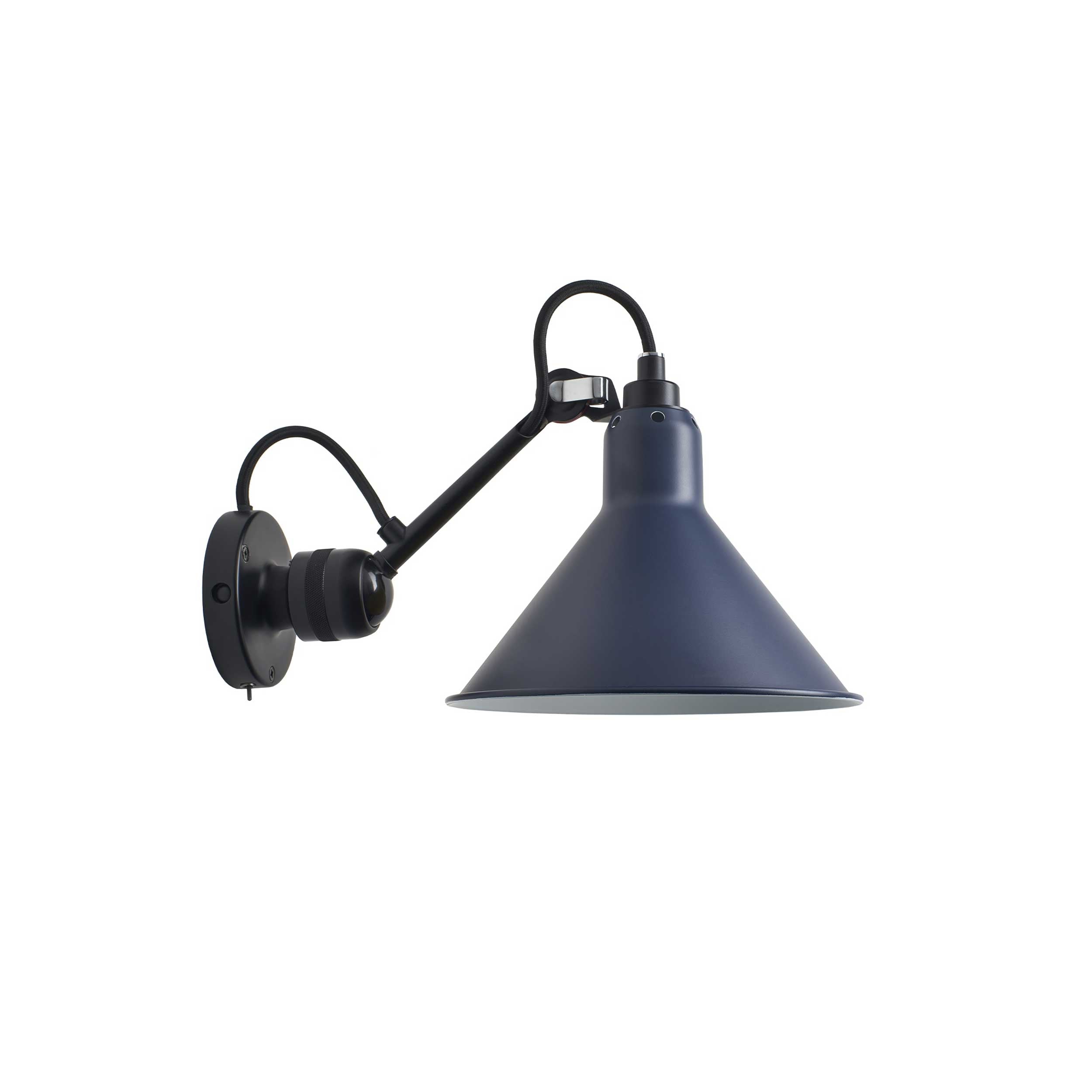 DCW éditions Lampe Gras N°304 E14 zidna svjetiljka, crna