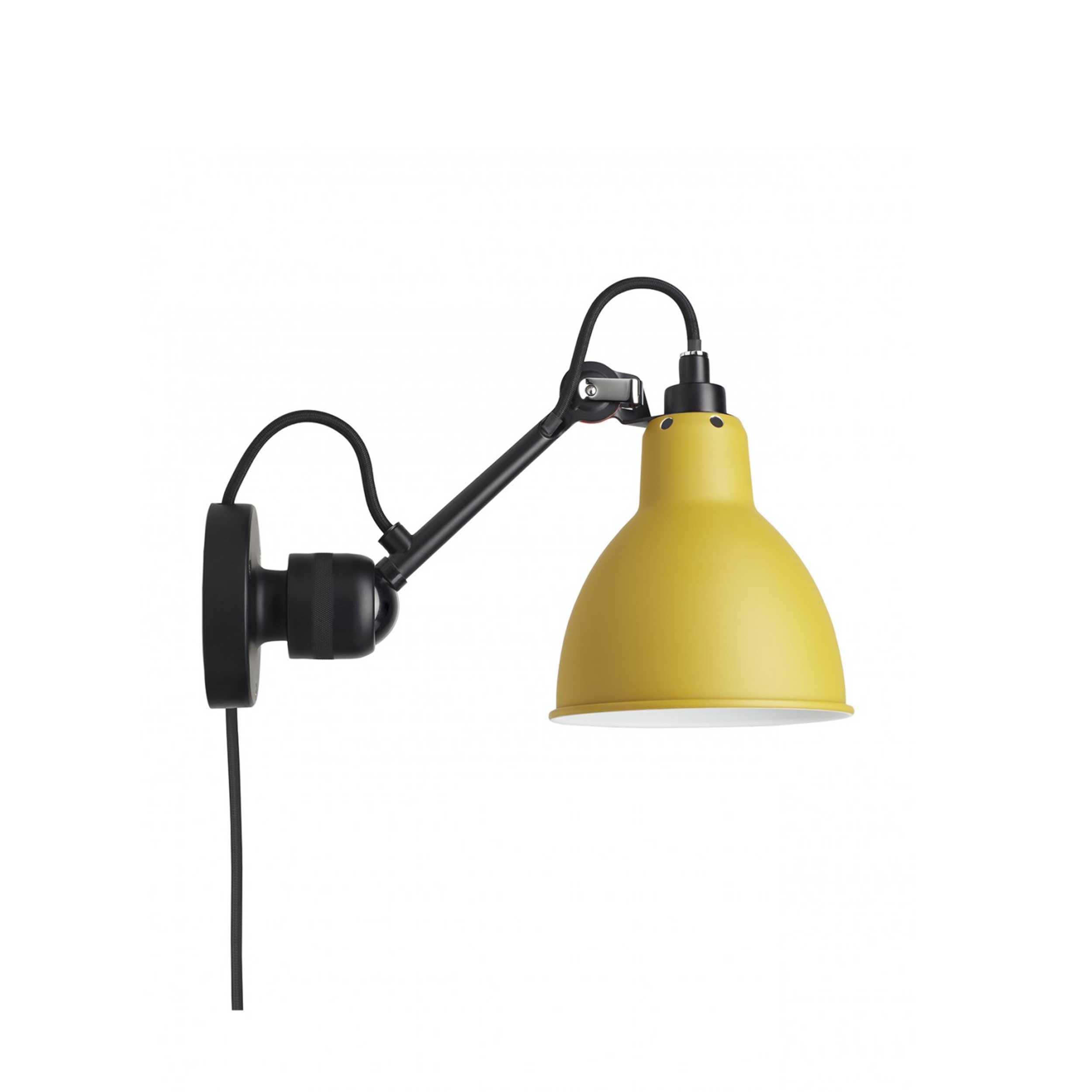 DCW éditions Lampe Gras N°304 E14 zidna svjetiljka, crna
