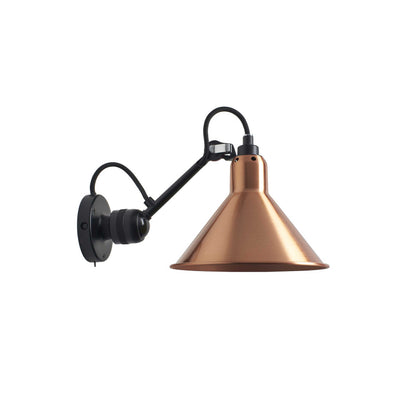 DCW éditions Lampe Gras N°304 E14 zidna svjetiljka, crna