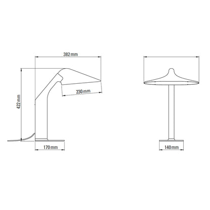 DCW éditions Niwaki LED stolna lampa