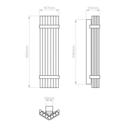 DCW éditions Seagull LED površinski rasvjetni element