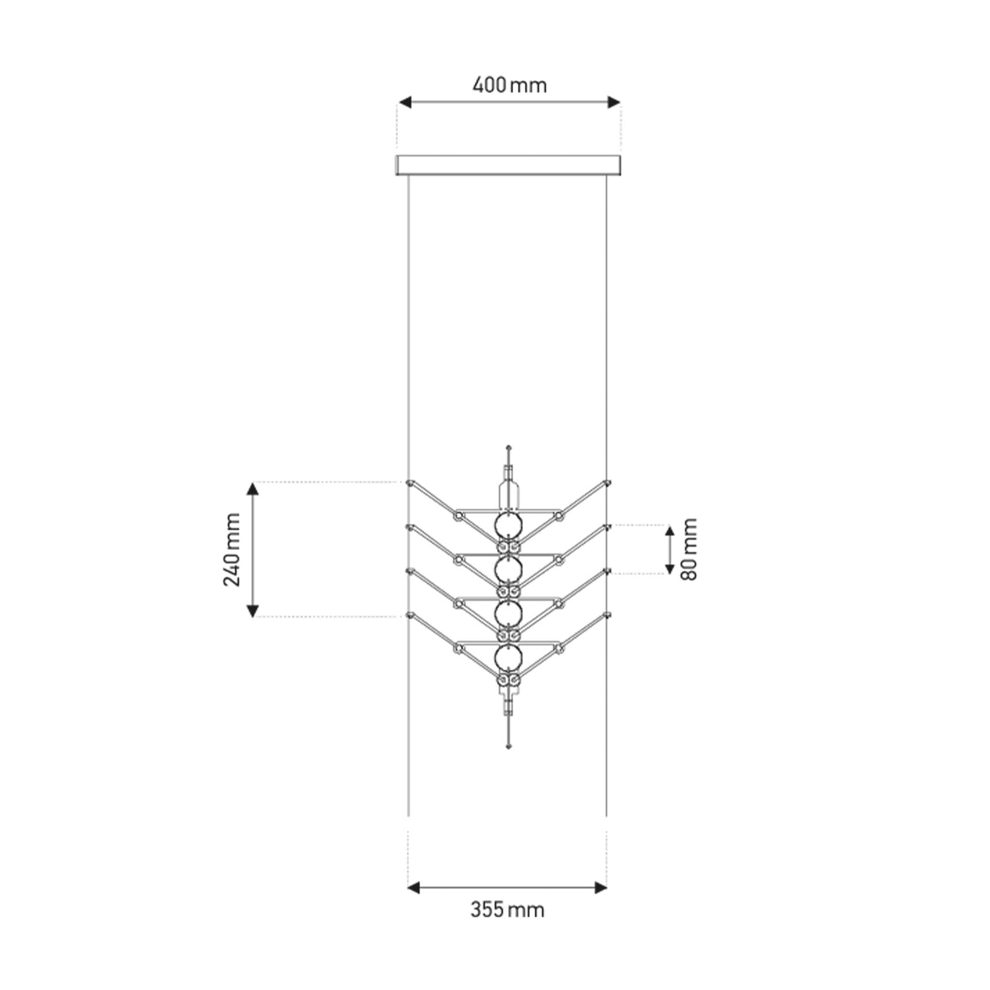 DCW éditions VVV LED viseća svjetiljka