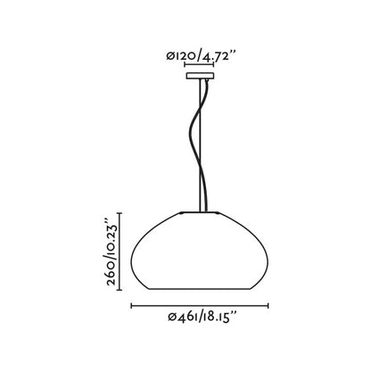 Faro Mar E27 závěsné svítidlo