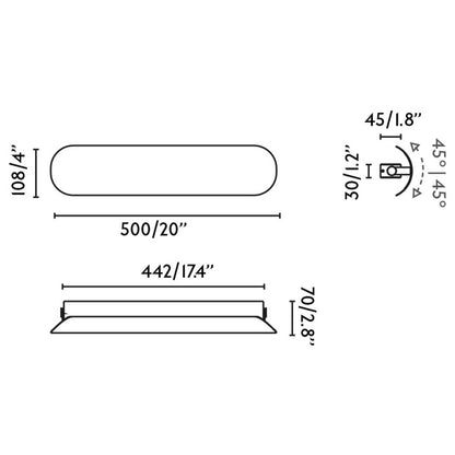 Faro Novo LED zidna ambijentalna svjetiljka