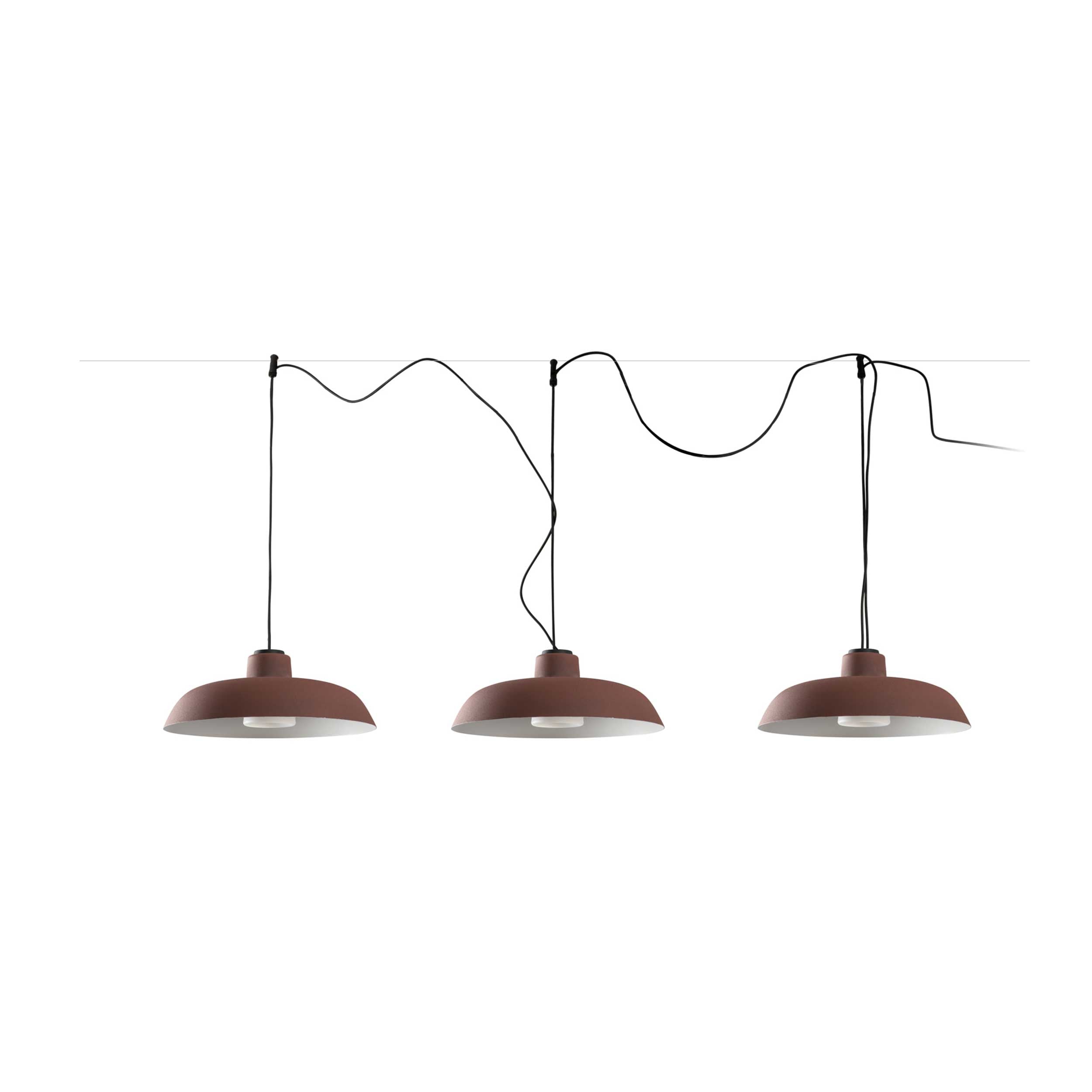 Faro Saga E27 vanjska viseća svjetiljka IP65