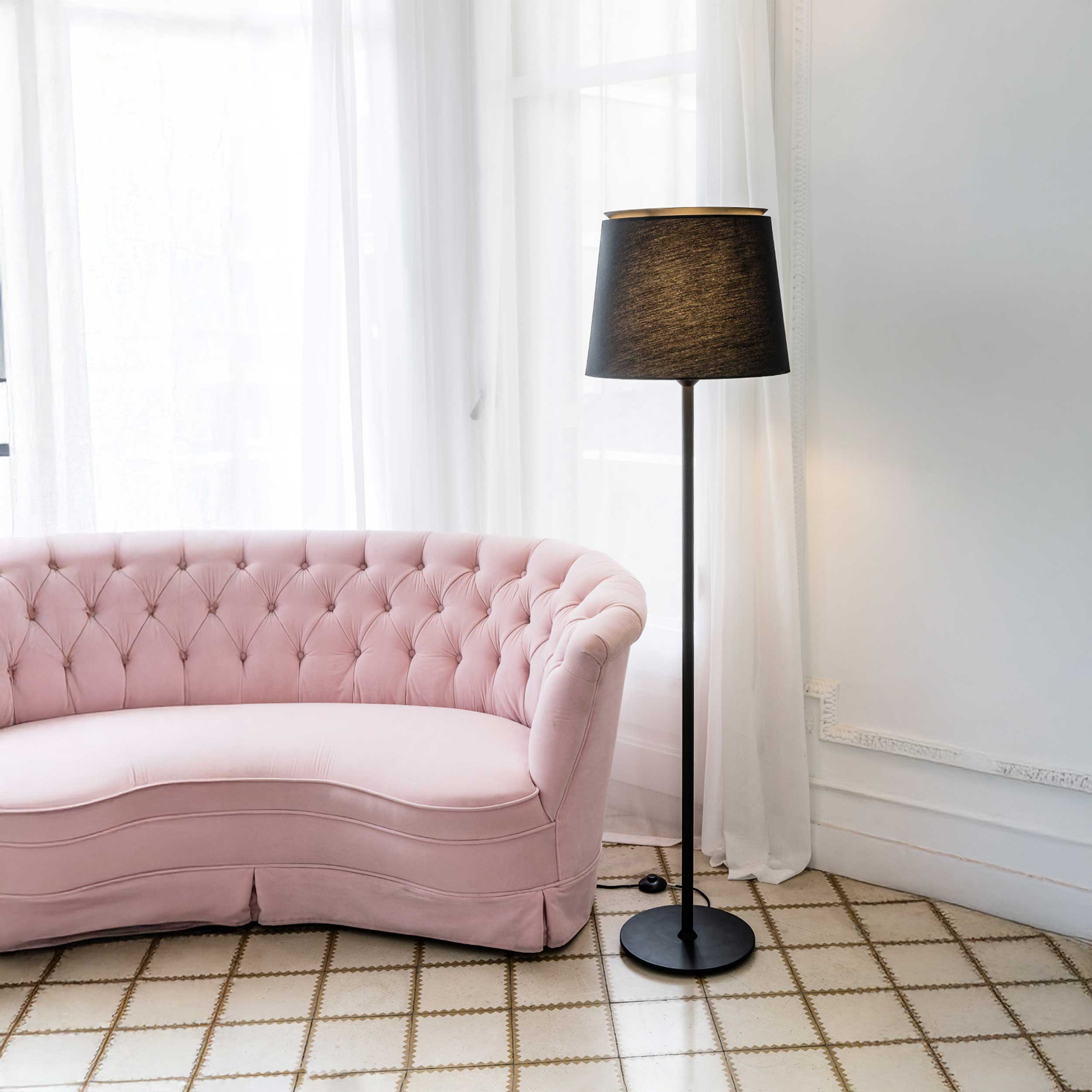 Podna lampa Faro Savoy E27