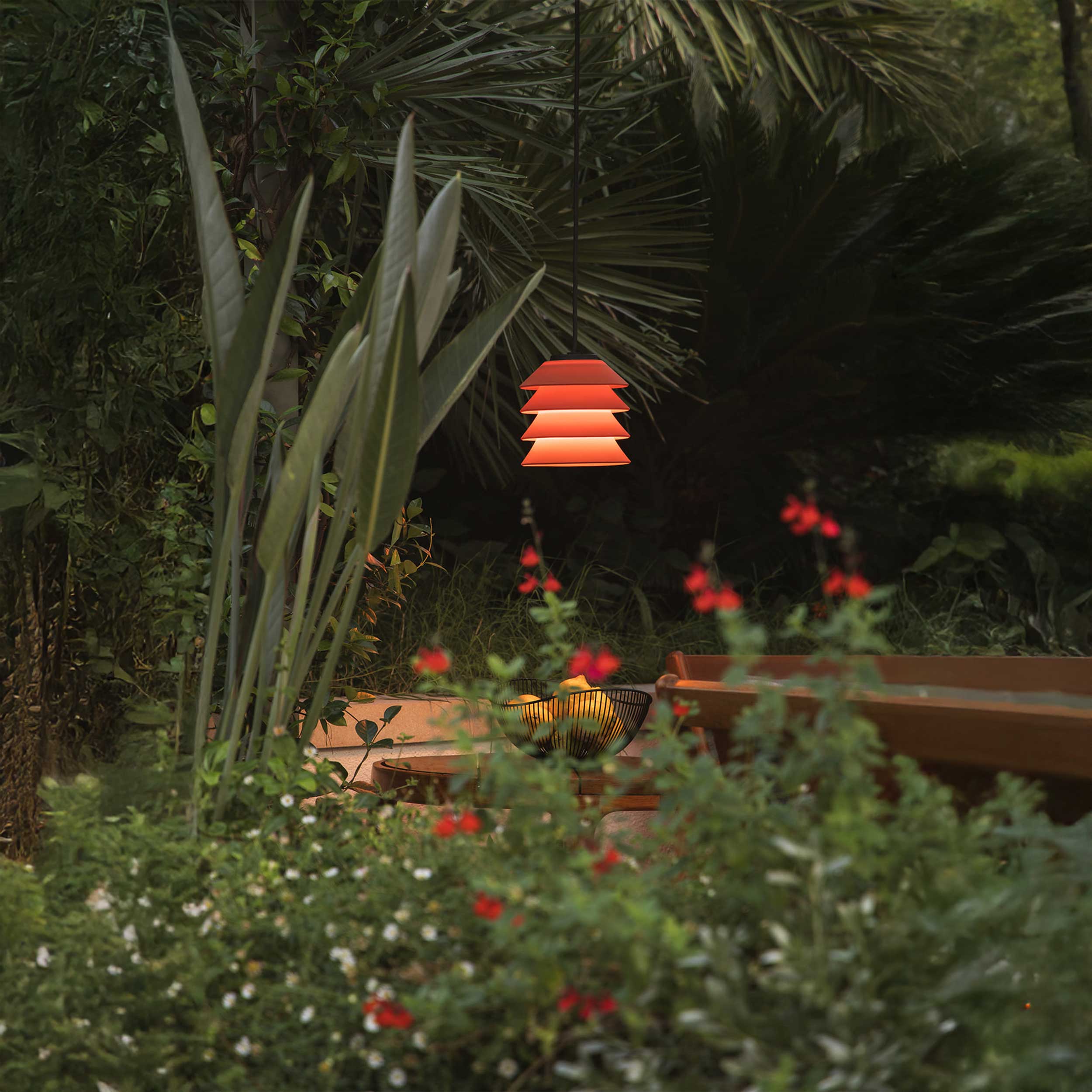 Faro Toba E27 vanjska viseća svjetiljka IP65