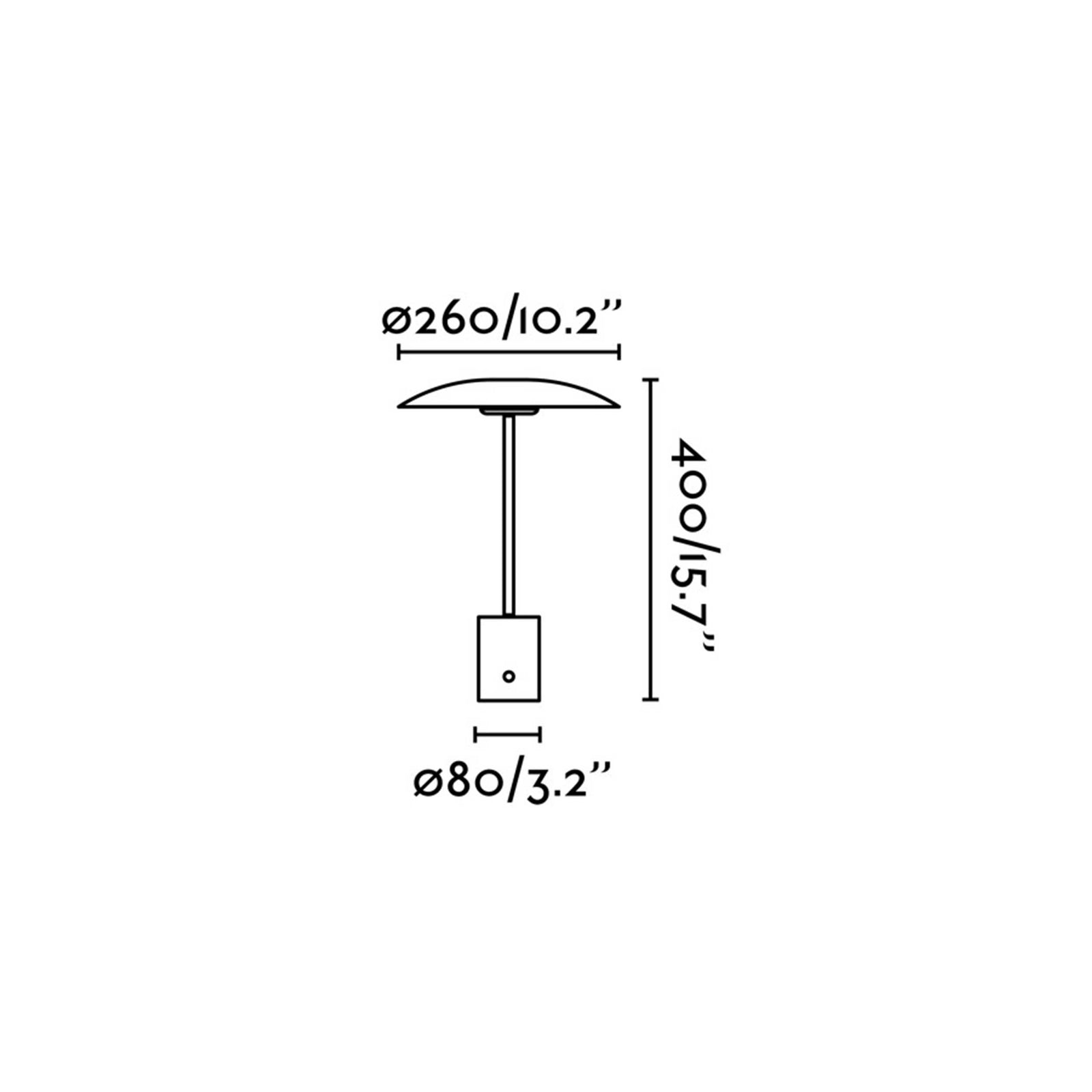 Faro Hoshi LED stolna lampa s prigušivanjem
