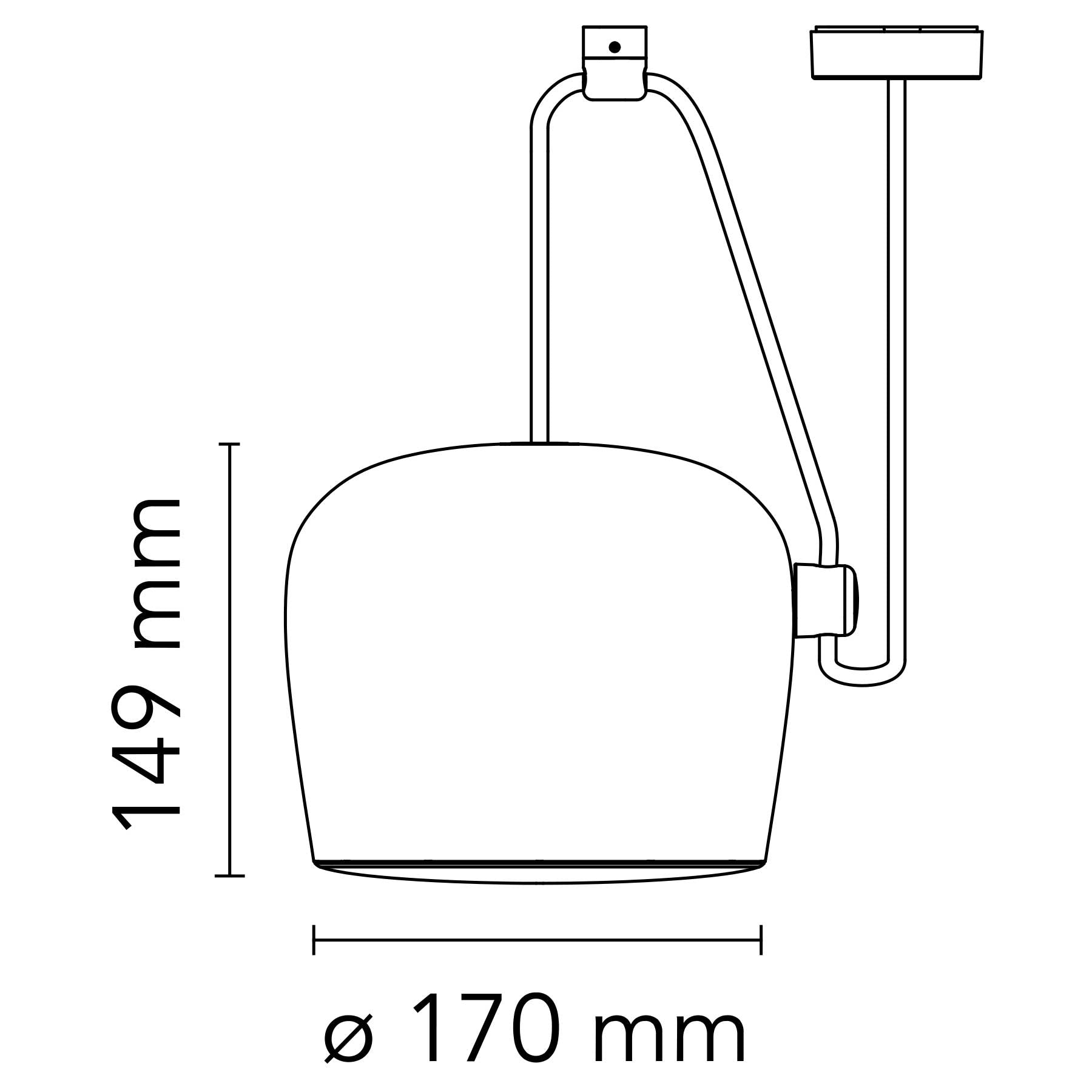 Flos Aim LED závěsné svítidlo