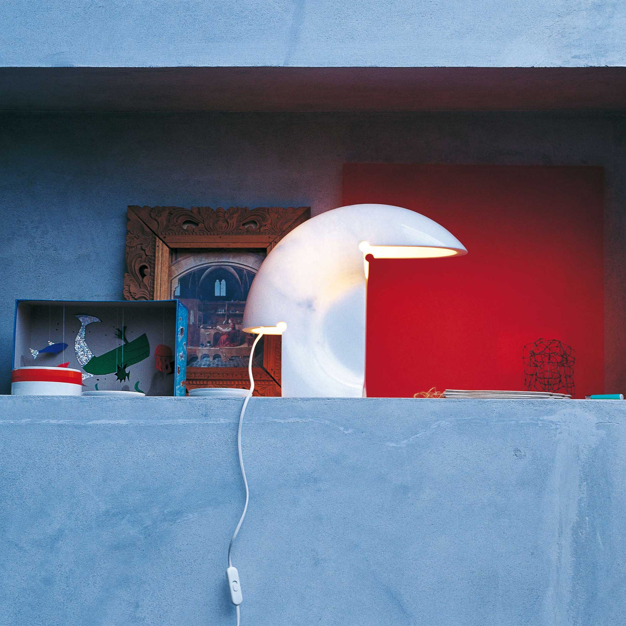 Flos Biagio E27 ikonická stolní lampa