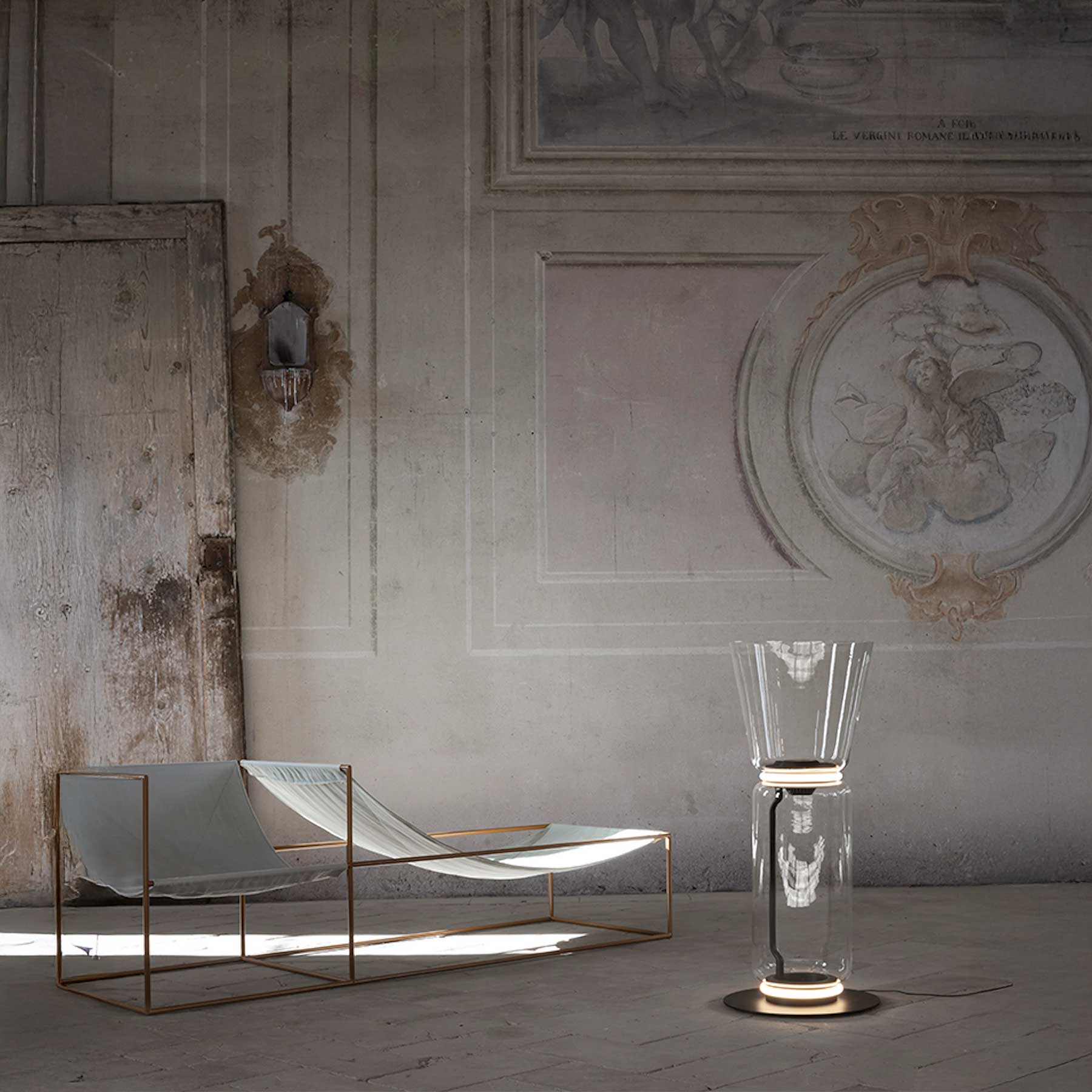 Flos Noctambule LED stojací skleněné svítidlo