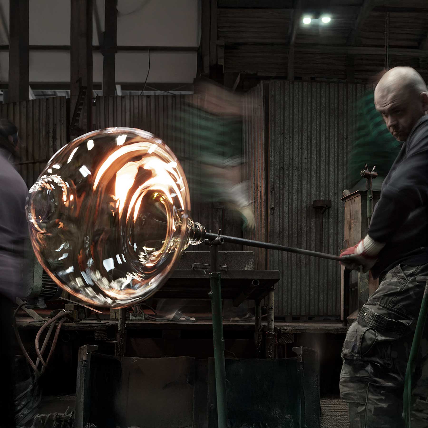 Flos Noctambule LED závěsné skleněné svítidlo