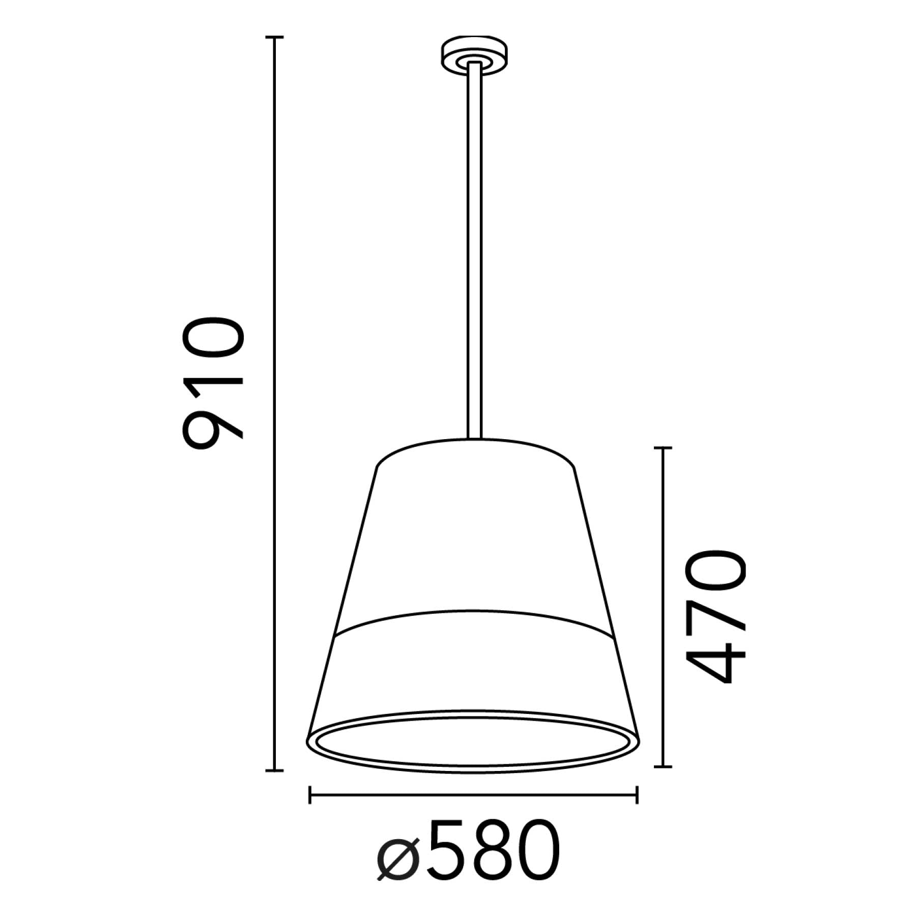 Flos Romeo C3 E27 závěsné svítidlo