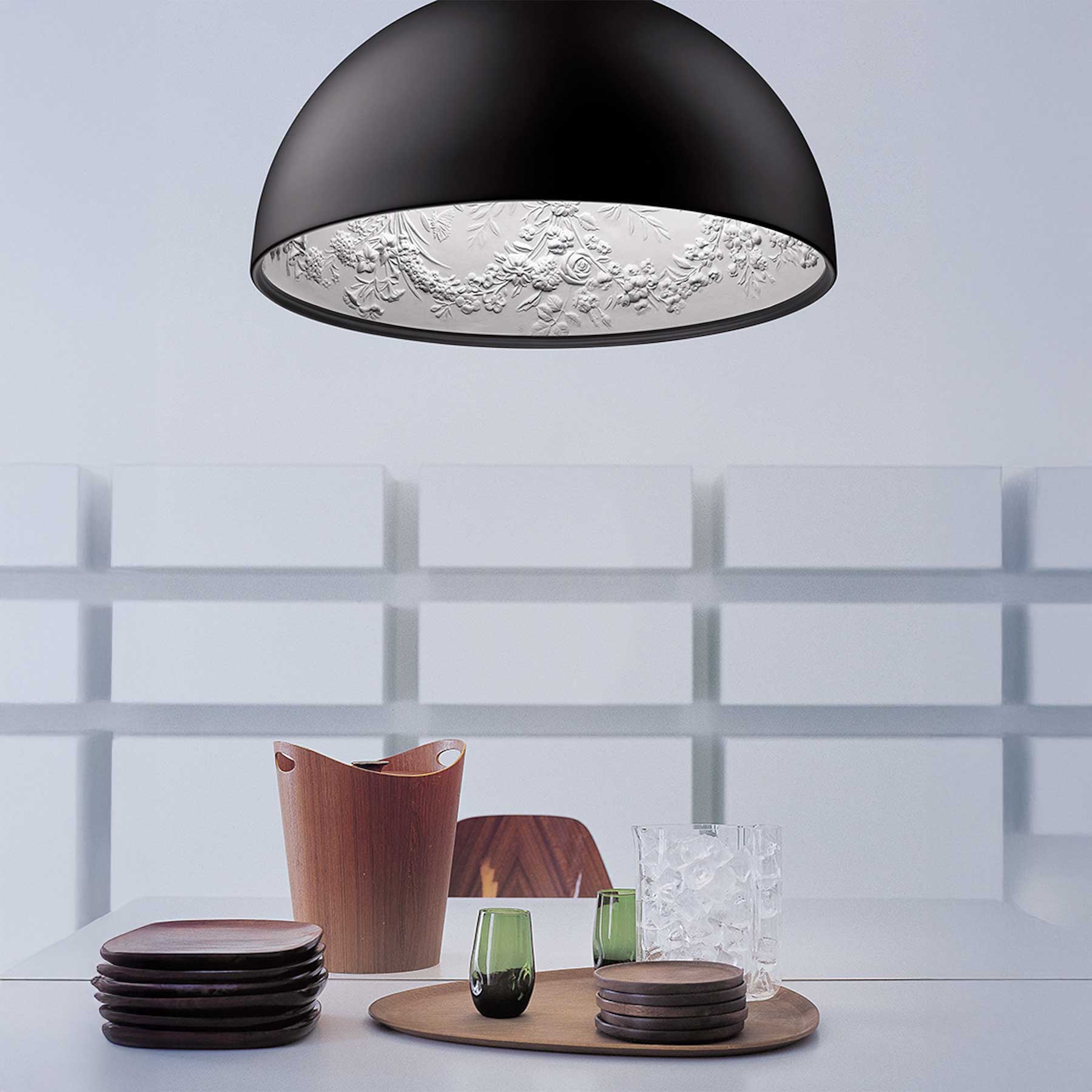 Flos Skygarden E27 závěsné kupolovité svítidlo