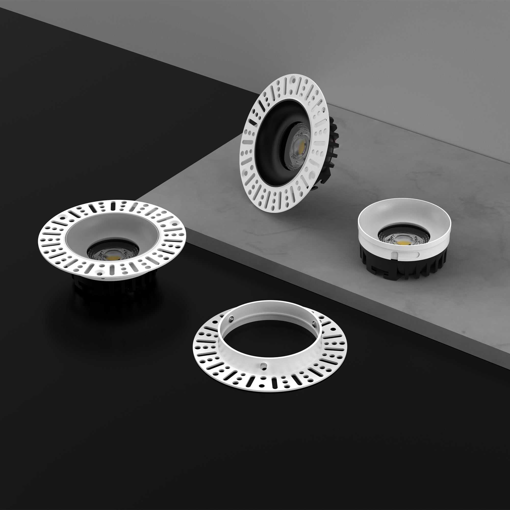 Invisio LED trimless zápustné svítidlo Ra>90