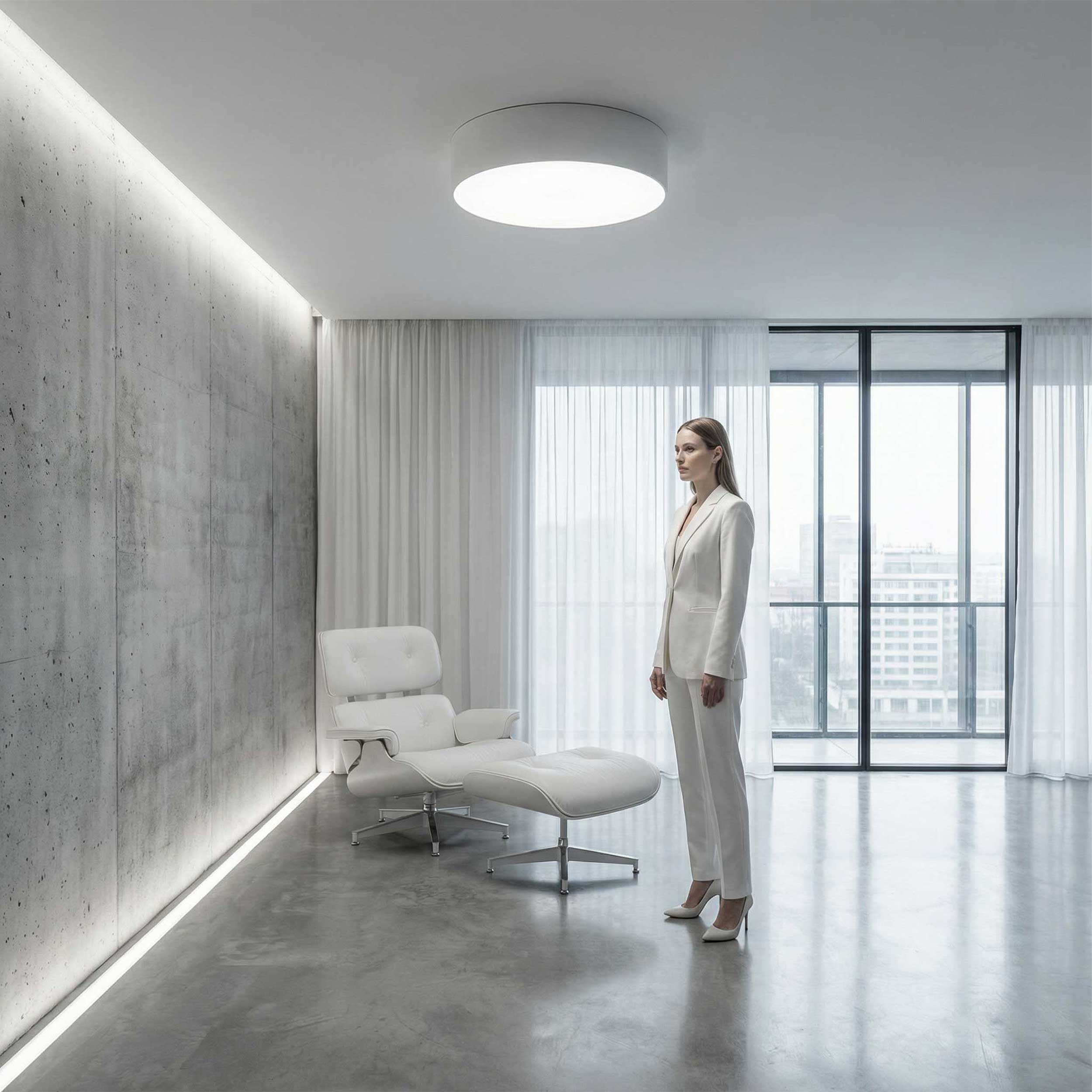 Fabio LED kružni površinski rasvjetni aparat CCT