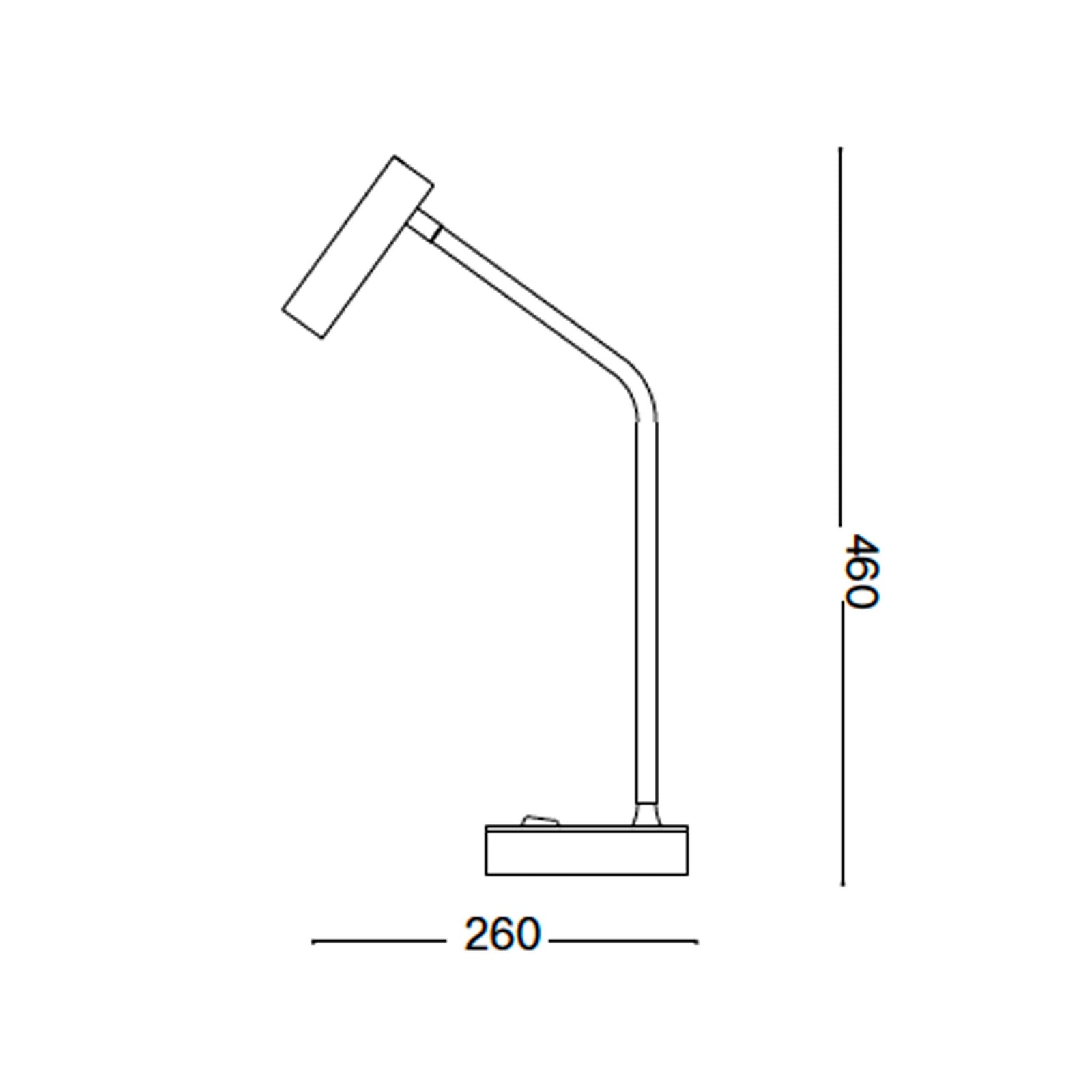 Ideal Lux Lolita LED USB stolna lampa