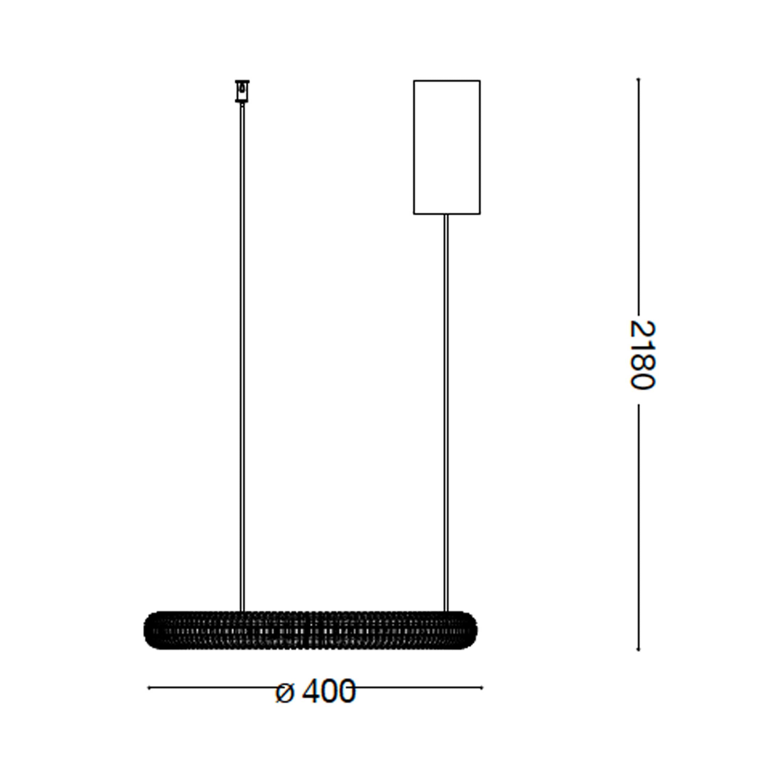 Ideal Lux Miracle LED linearni viseći luster