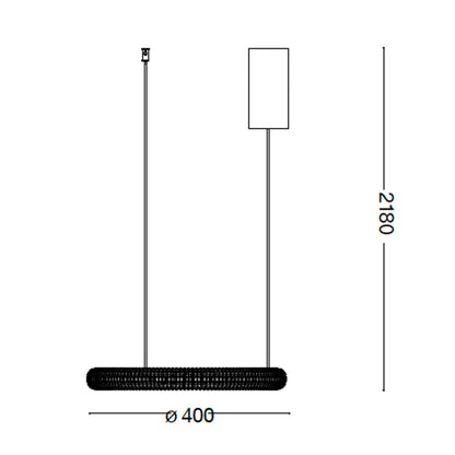 Ideal Lux Miracle LED linearni viseći luster