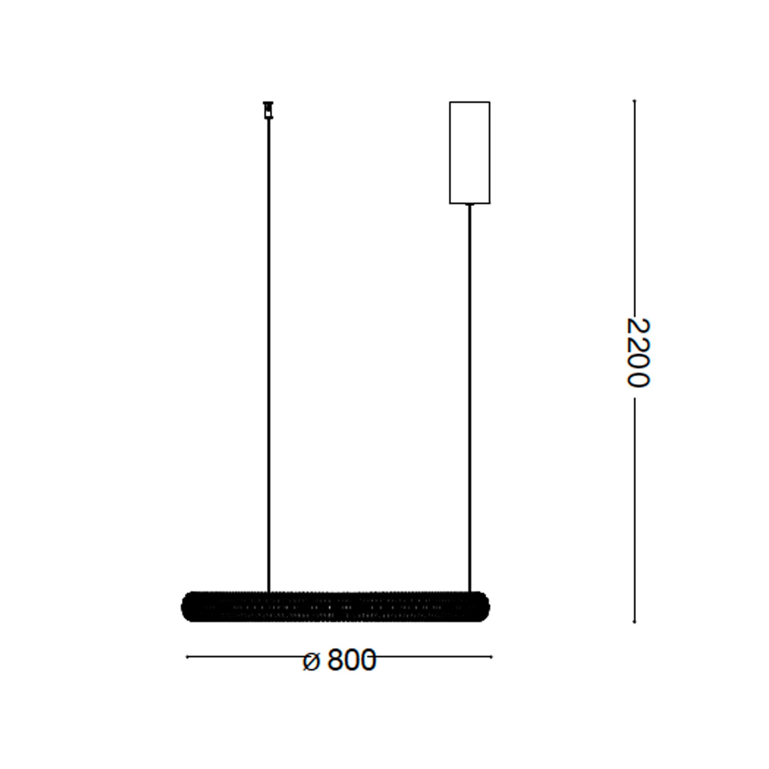 Ideal Lux Miracle LED linearni viseći luster
