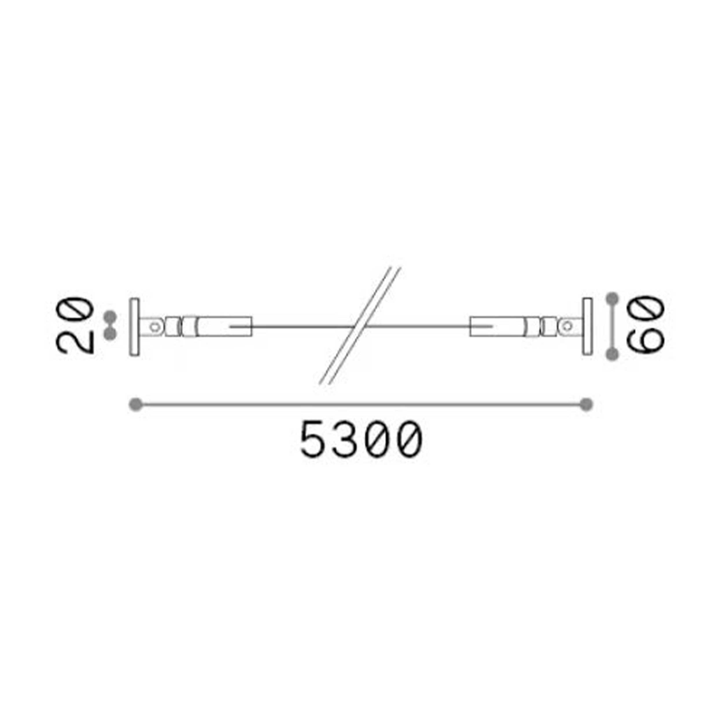 Ideal Lux Tesi fleksibilni aluminijski profil za LED trake