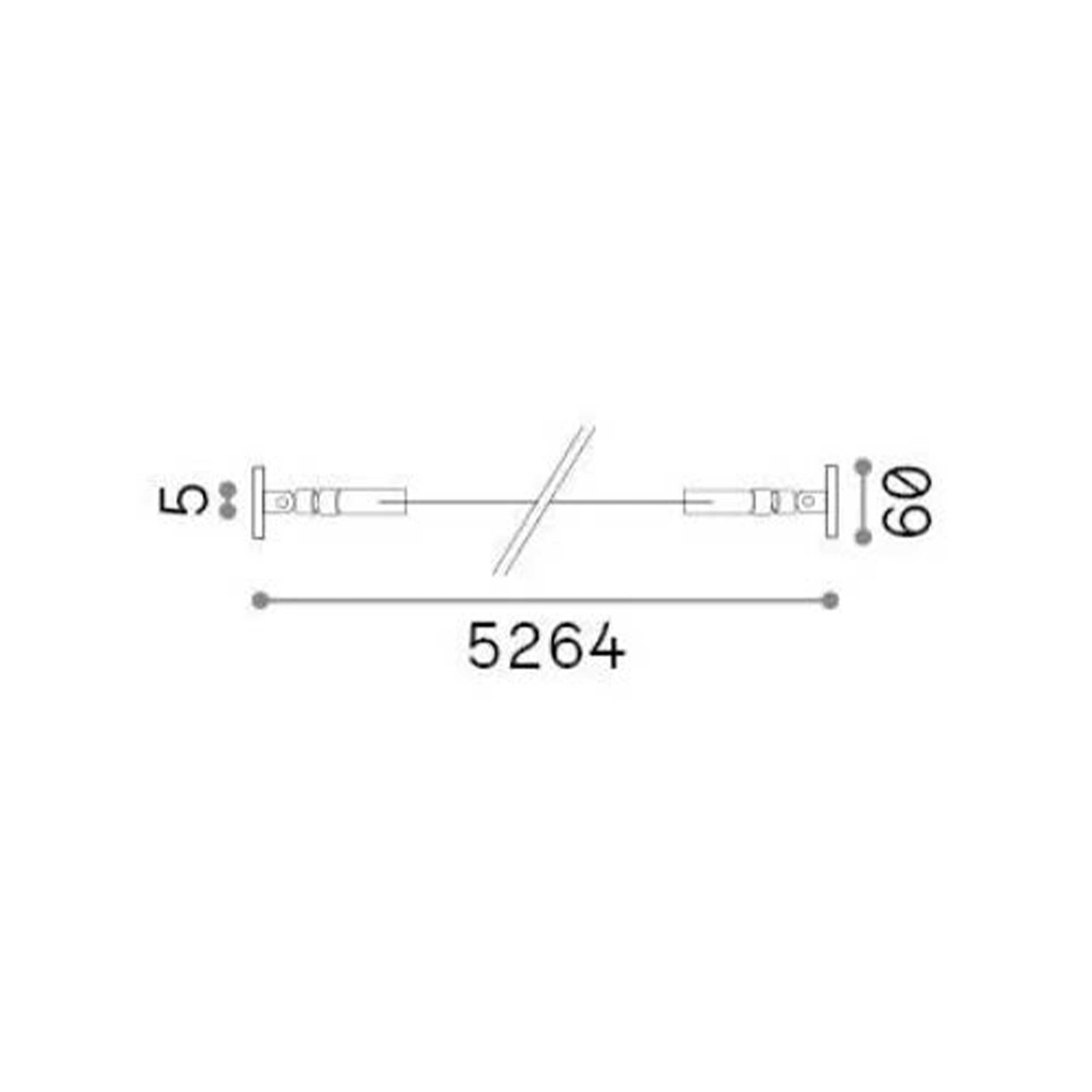 Ideal Lux Tesi fleksibilni aluminijski profil za LED trake
