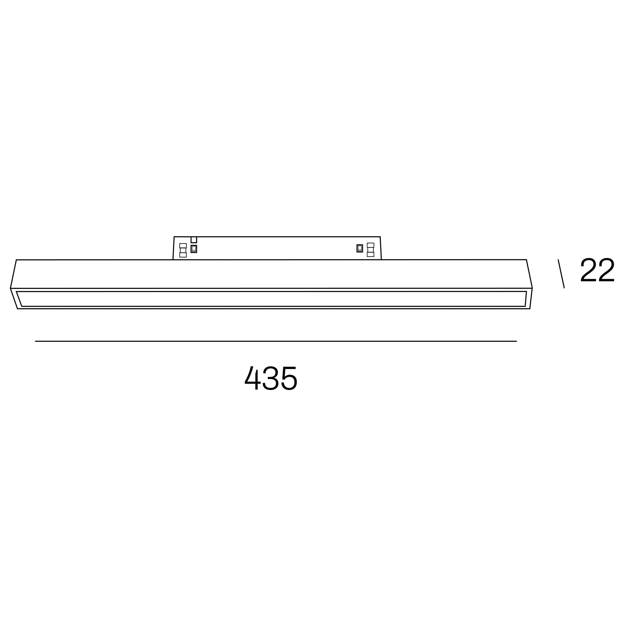Internova Banda LED svítidlo pro 48V lištu