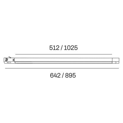 Internova Linea Invi LED prizmatické svítidlo pro 3F lištu